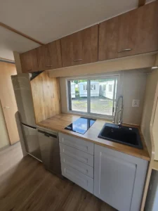 before modernization Mobile Home